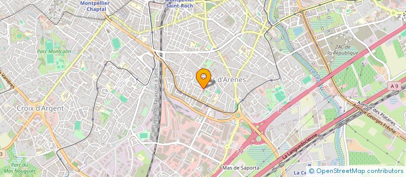 localisation de l'entreprise MONSIEUR LAURENT CHEVALLIER à MONTPELLIER