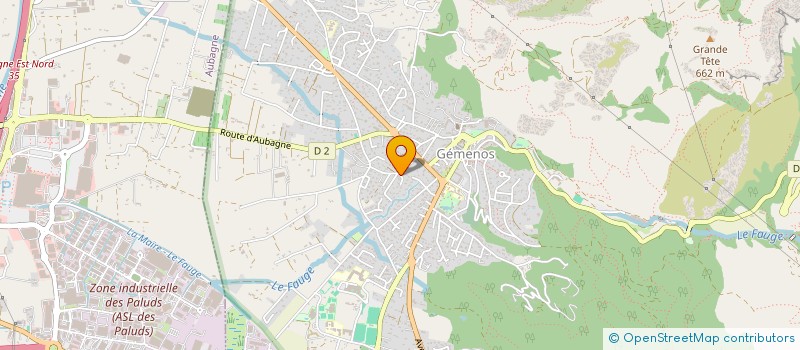 localisation de l'entreprise MONSIEUR LAURENT CHEVREUIL  GEMENOS