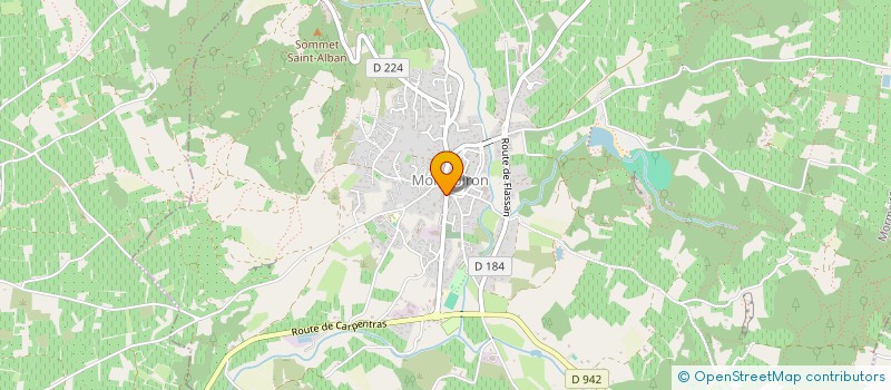 localisation de l'entreprise MONSIEUR LAURENT CHIARELLI à MORMOIRON