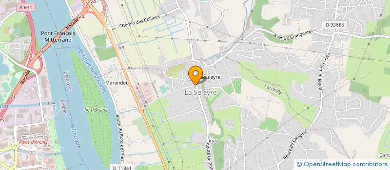 localisation de l'entreprise MONSIEUR LAURENT CHIGNON  LATRESNE