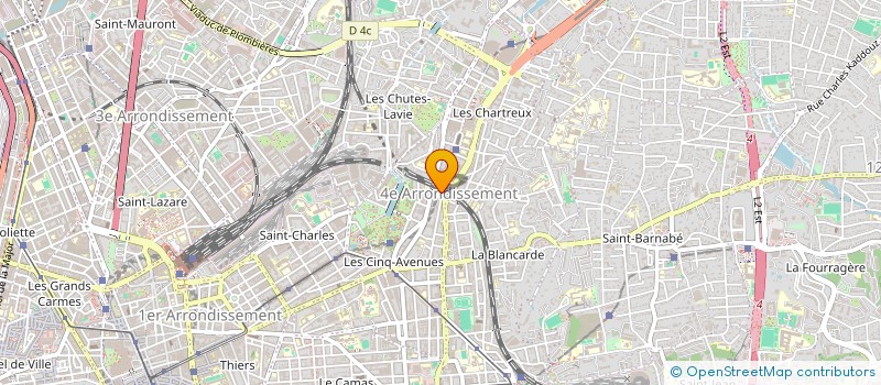 localisation de l'entreprise MONSIEUR LAURENT CHIKHAOUI à MARSEILLE