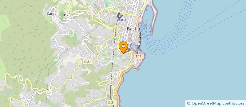 localisation de l'entreprise MONSIEUR LAURENT CHINESI à BASTIA