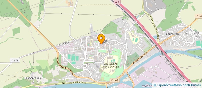 localisation de l'entreprise MONSIEUR LAURENT CHIOUKH  MONTEREAU-FAULT-YONNE