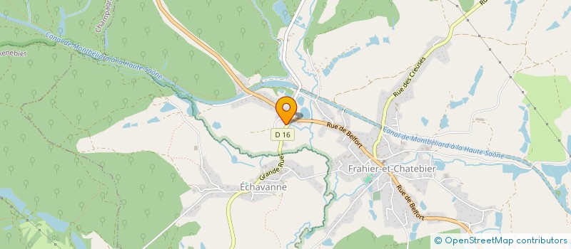 localisation de l'entreprise MONSIEUR LAURENT CHOPIN à FRAHIER-ET-CHATEBIER