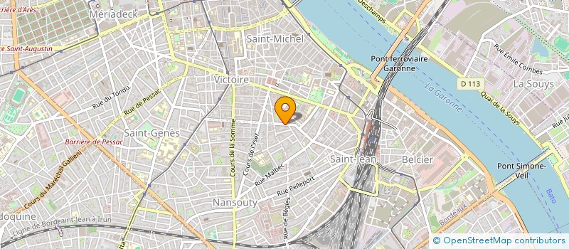 localisation de l'entreprise MONSIEUR LAURENT CHORT à BORDEAUX