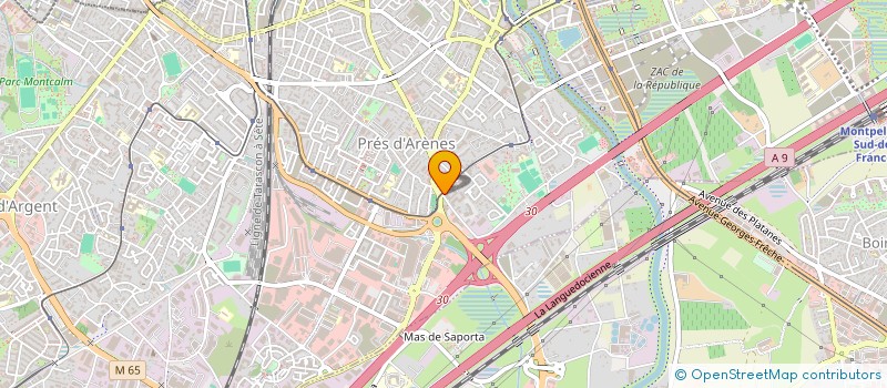 localisation de l'entreprise MONSIEUR LAURENT CHOUCHANE à MONTPELLIER