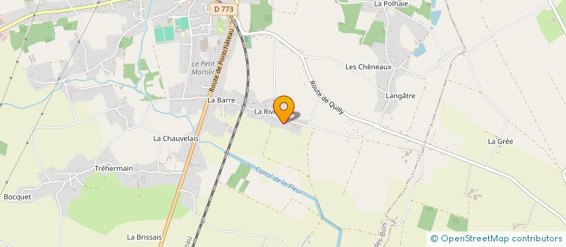 localisation de l'entreprise MONSIEUR LAURENT CHRETIEN à SAINT-GILDAS-DES-BOIS