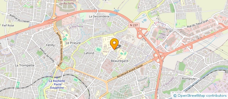 localisation de l'entreprise MONSIEUR LAURENT CHRISTY  LA ROCHELLE