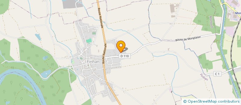 localisation de l'entreprise MONSIEUR LAURENT CIRO  FINHAN