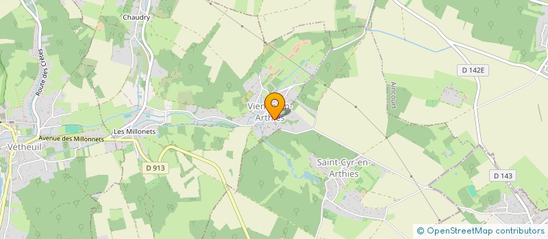 localisation de l'entreprise MONSIEUR LAURENT CLAUDE BABICKA  VIENNE-EN-ARTHIES