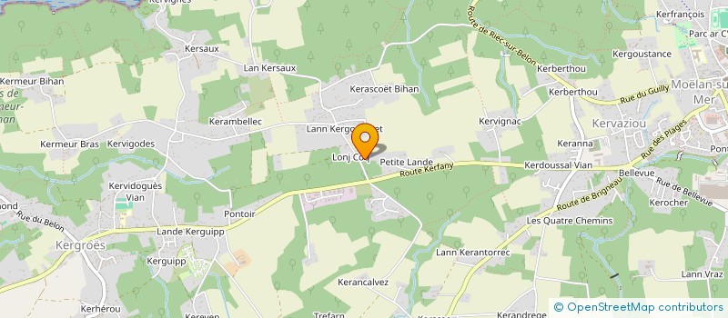 localisation de l'entreprise MONSIEUR LAURENT CLAUSS  MOELAN-SUR-MER