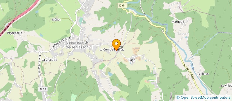 localisation de l'entreprise MONSIEUR LAURENT CLEDAT  CHATRES