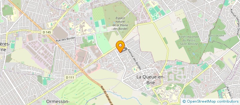 localisation de l'entreprise MONSIEUR LAURENT CLEMENT  LA QUEUE-EN-BRIE