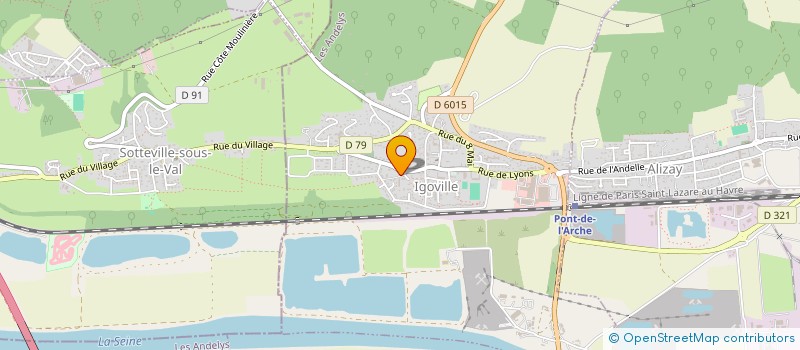 localisation de l'entreprise MONSIEUR LAURENT CLET  IGOVILLE