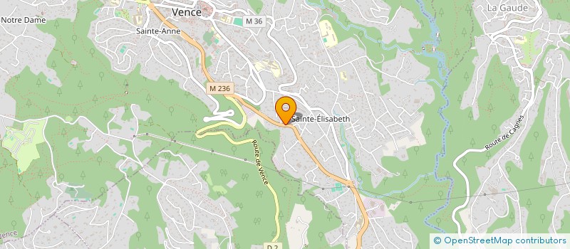 localisation de l'entreprise MONSIEUR LAURENT CLOCHET  VENCE