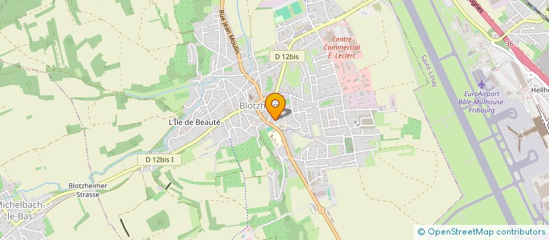 localisation de l'entreprise MONSIEUR LAURENT CLOEREC à BLOTZHEIM
