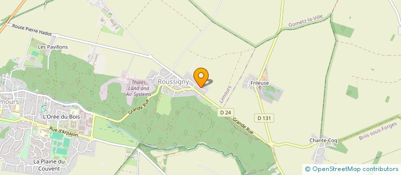 localisation de l'entreprise MONSIEUR LAURENT CODRON  LIMOURS