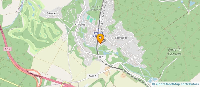 localisation de l'entreprise MONSIEUR LAURENT COHEN  PRESLES