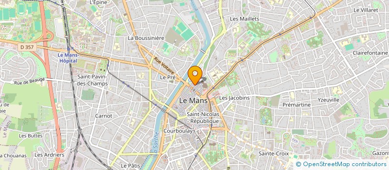 localisation de l'entreprise MONSIEUR LAURENT COHIN  LE MANS