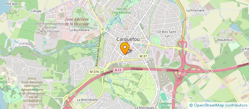localisation de l'entreprise MONSIEUR LAURENT COILIER à CARQUEFOU