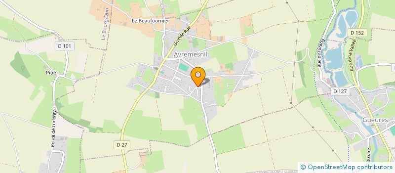 localisation de l'entreprise MONSIEUR LAURENT COINT  AVREMESNIL