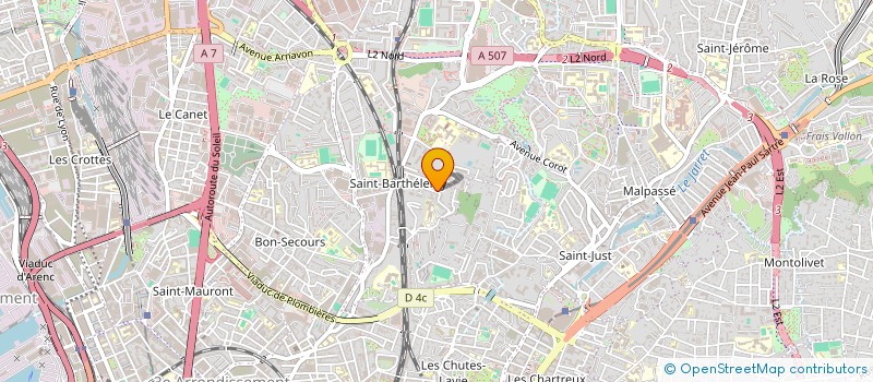 localisation de l'entreprise MONSIEUR LAURENT COISINE à MARSEILLE