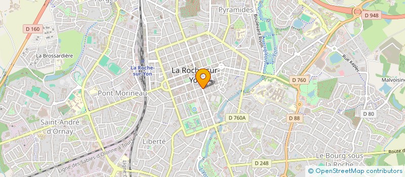 localisation de l'entreprise MONSIEUR LAURENT COLAS à LA ROCHE-SUR-YON