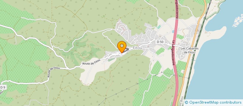 localisation de l'entreprise MONSIEUR LAURENT COLBIATI  FITOU
