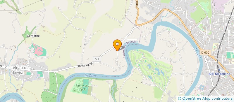 localisation de l'entreprise MONSIEUR LAURENT COLIN  CASTELNAU-DE-LEVIS