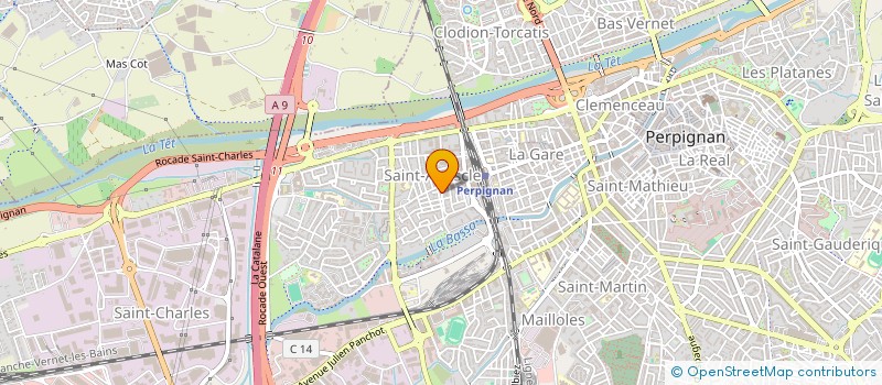 localisation de l'entreprise MONSIEUR LAURENT COLL  PERPIGNAN