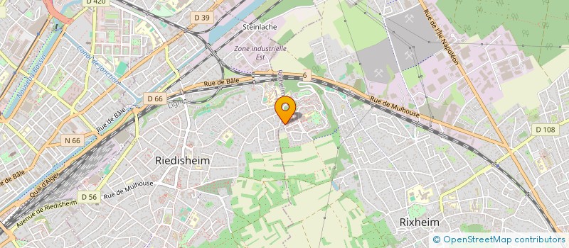 localisation de l'entreprise MONSIEUR LAURENT COLLARD  RIXHEIM