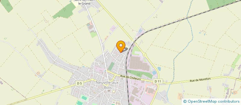 localisation de l'entreprise MONSIEUR LAURENT COLLET à NEUVILLE-AUX-BOIS