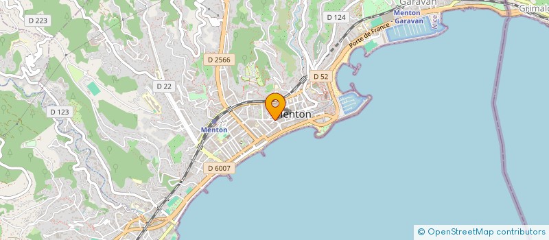 localisation de l'entreprise MONSIEUR LAURENT COLLIN à MENTON