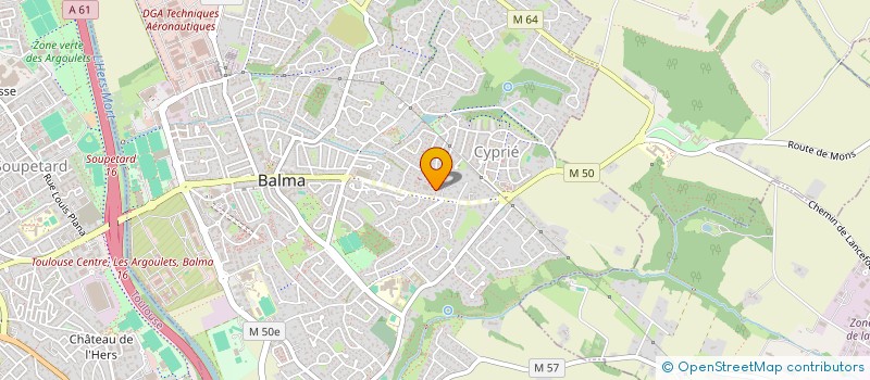localisation de l'entreprise MONSIEUR LAURENT COLLONGUES à BALMA