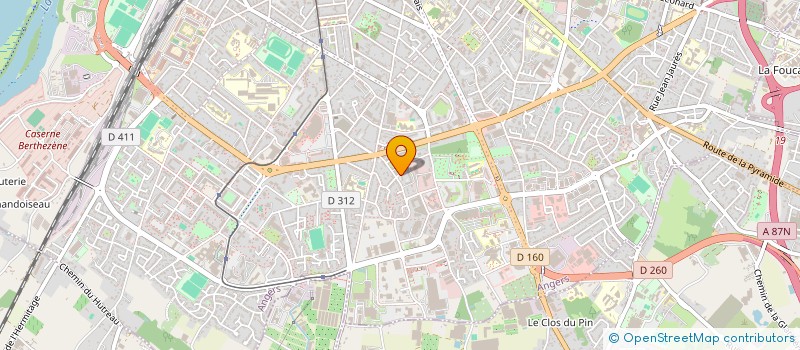 localisation de l'entreprise MONSIEUR LAURENT COLOMBELLI à ANGERS