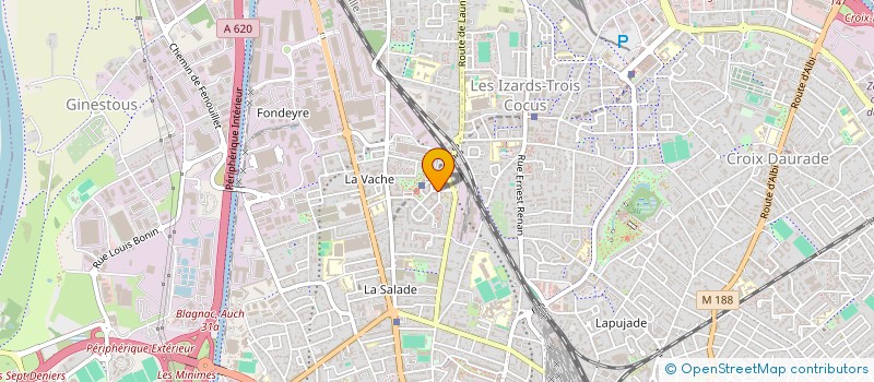 localisation de l'entreprise MONSIEUR LAURENT COLOMBIER à TOULOUSE