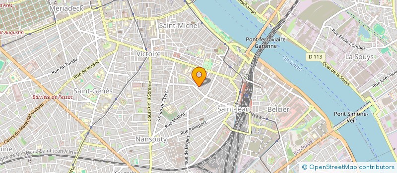 localisation de l'entreprise MONSIEUR LAURENT COLY à BORDEAUX
