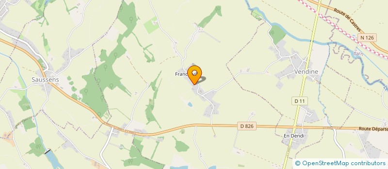 localisation de l'entreprise MONSIEUR LAURENT COMBES  FRANCARVILLE