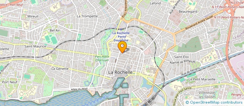 localisation de l'entreprise MONSIEUR LAURENT COMTE  LA ROCHELLE