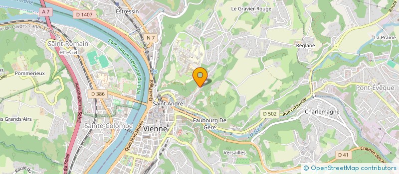 localisation de l'entreprise MONSIEUR LAURENT CONESA à VIENNE