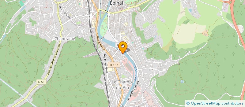 localisation de l'entreprise MONSIEUR LAURENT CONRAUX  EPINAL