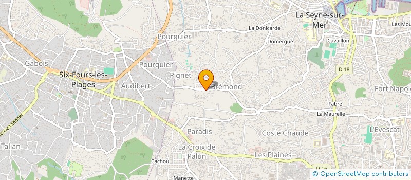 localisation de l'entreprise MONSIEUR LAURENT CONSTANTINI à LA SEYNE-SUR-MER