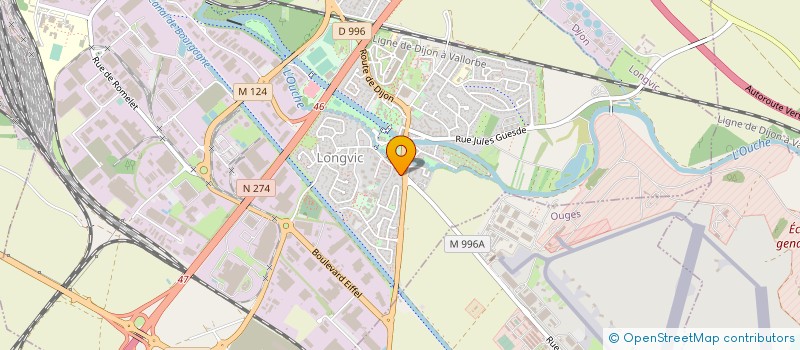 localisation de l'entreprise MONSIEUR LAURENT CORCELLE  LONGVIC