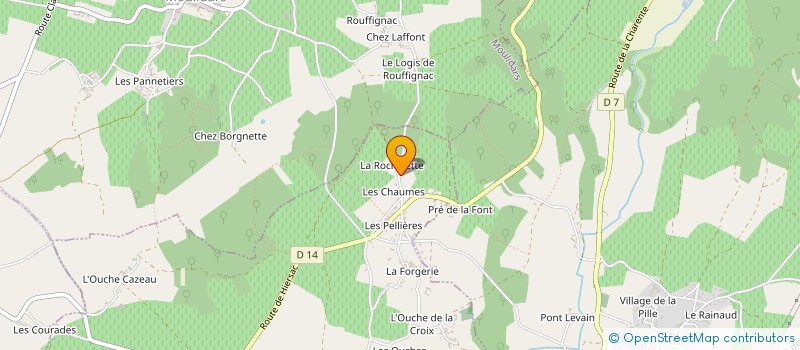 localisation de l'entreprise MONSIEUR LAURENT CORMELIER  MOSNAC-SAINT-SIMEUX