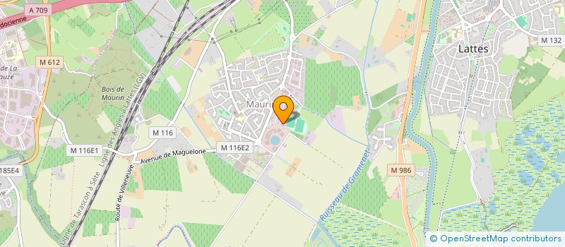 localisation de l'entreprise MONSIEUR LAURENT CORNET à LATTES