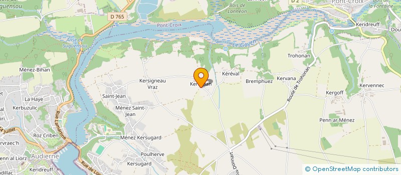 localisation de l'entreprise MONSIEUR LAURENT CORNILLET  PLOUHINEC