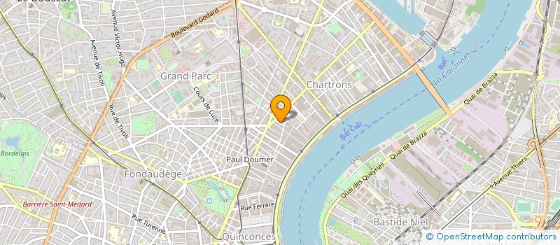 localisation de l'entreprise MONSIEUR LAURENT CORTES à BORDEAUX