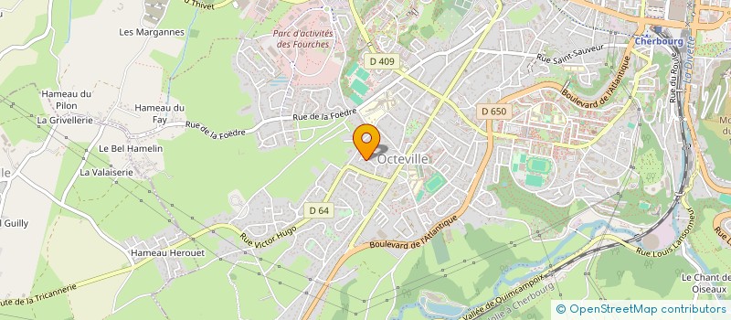 localisation de l'entreprise MONSIEUR LAURENT COSNEFROY  CHERBOURG-EN-COTENTIN