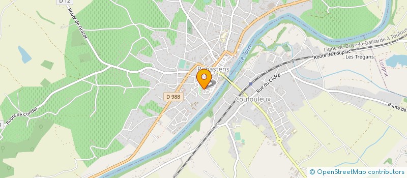 localisation de l'entreprise MONSIEUR LAURENT COSSENET à RABASTENS