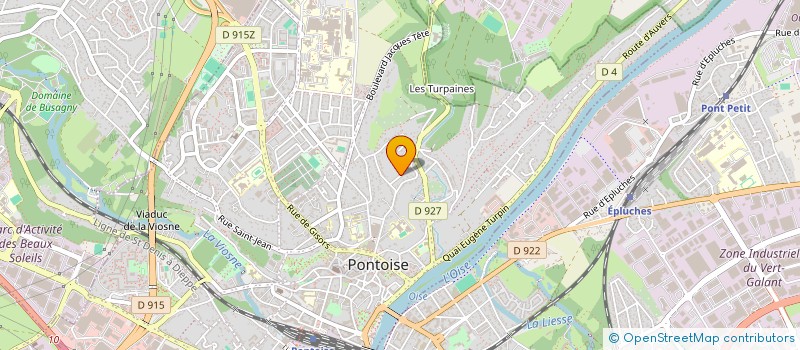localisation de l'entreprise MONSIEUR LAURENT COSTA à PONTOISE